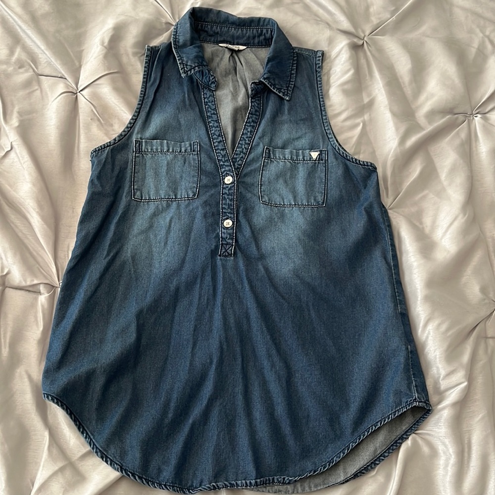 Guess Denim Blouse